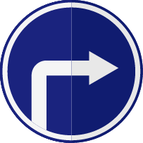 turn right